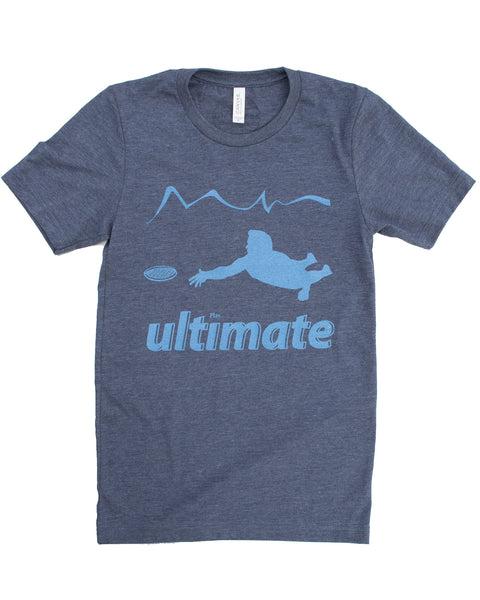 Play Ultimate Frisbee Shirt, Soft Threads with a Silk Screen Print!