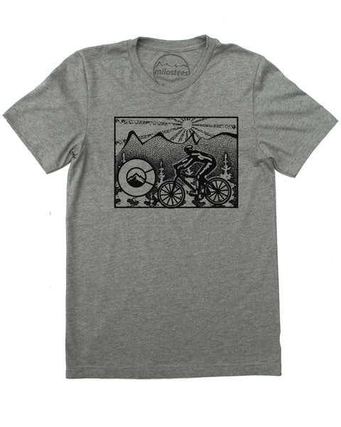 Colorado Bike Shirt | Original Design | Hand Screen Print | Soft 50/50 Tee's | Elevate the Day!