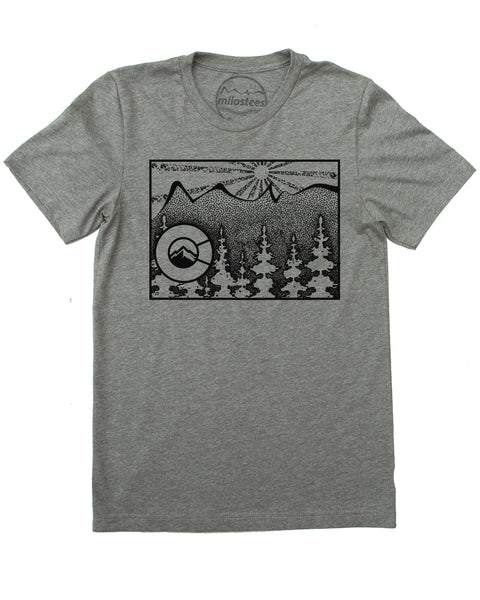 Colorado Home Shirt | Mountain Style on Soft 50/50 Tee's | Elevate the Day!