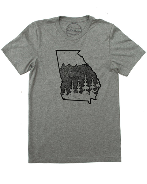 Georgia Home T shirt- Enjoy the Peach State in a Tee softer than a Fuzzy Peach!