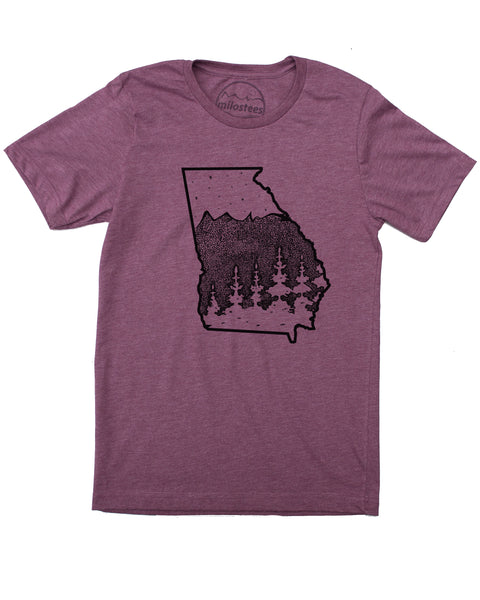 Georgia Home T shirt- Enjoy the Peach State in a Tee softer than a Fuzzy Peach!