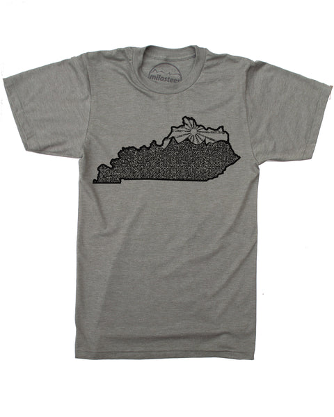 Kentucky Home Shirt | Original Graphic | Hand Print on Soft 50/50 Tee's | Elevate the Day!