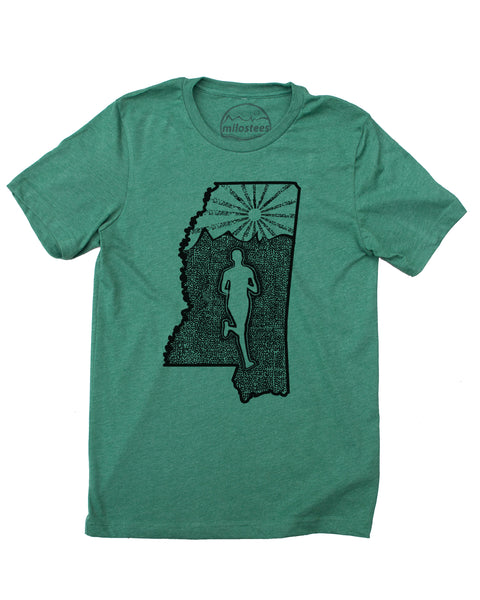 Run Mississippi Shirt | Soft Wears for Jackson or Running Mobile