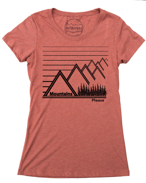 Mountains Please Print on Soft Wears in Form Fitting Style!