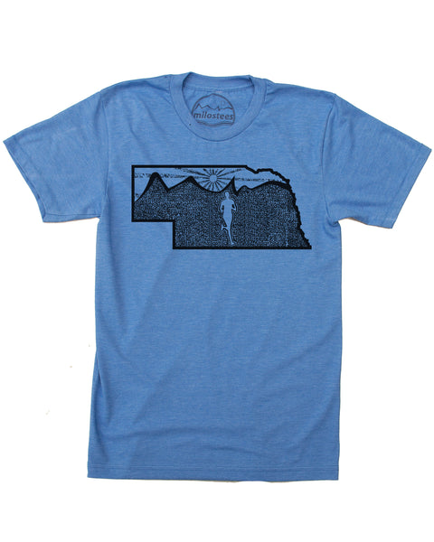 Nebraska Shirt | Run Platte River in Soft Wears | Elevate the Day!