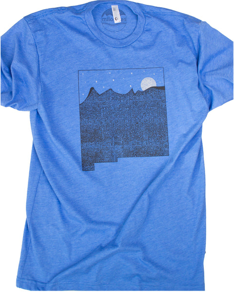 New Mexico T Shirt, Land of Enchantment Printed on Soft Threads
