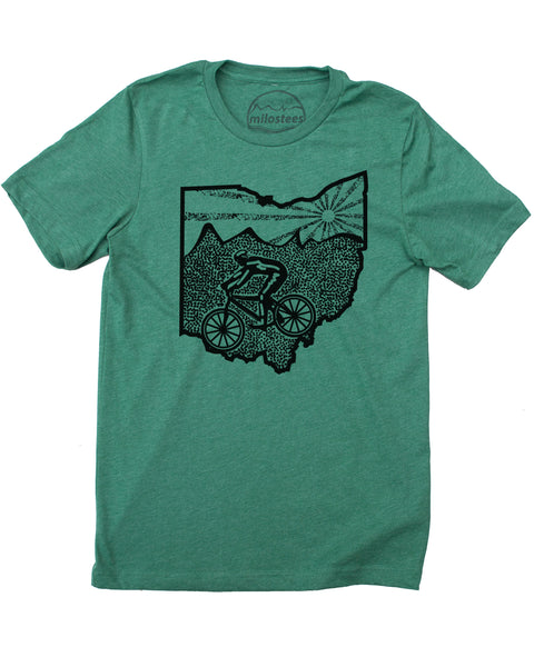 Ohio Mountain Bike Shirt | Original Graphic Screen Printed on Soft Apparel!