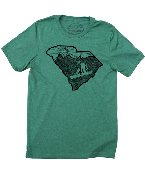 South Carolina Home Shirt | Snowboard Graphic on Soft 50/50 Tees | Elevate the Day!