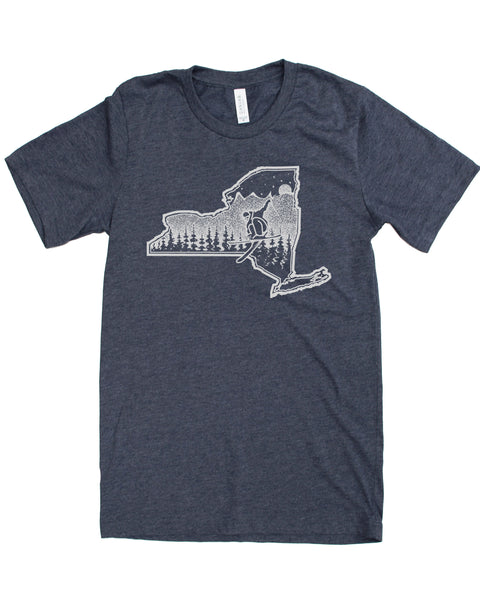 Ski New York T-shirt, powdery soft fabric for elevating the day!