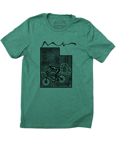 Utah Home Shirt | Mountain Bike Style | Ride Moab is Soft 50/50 Tee's